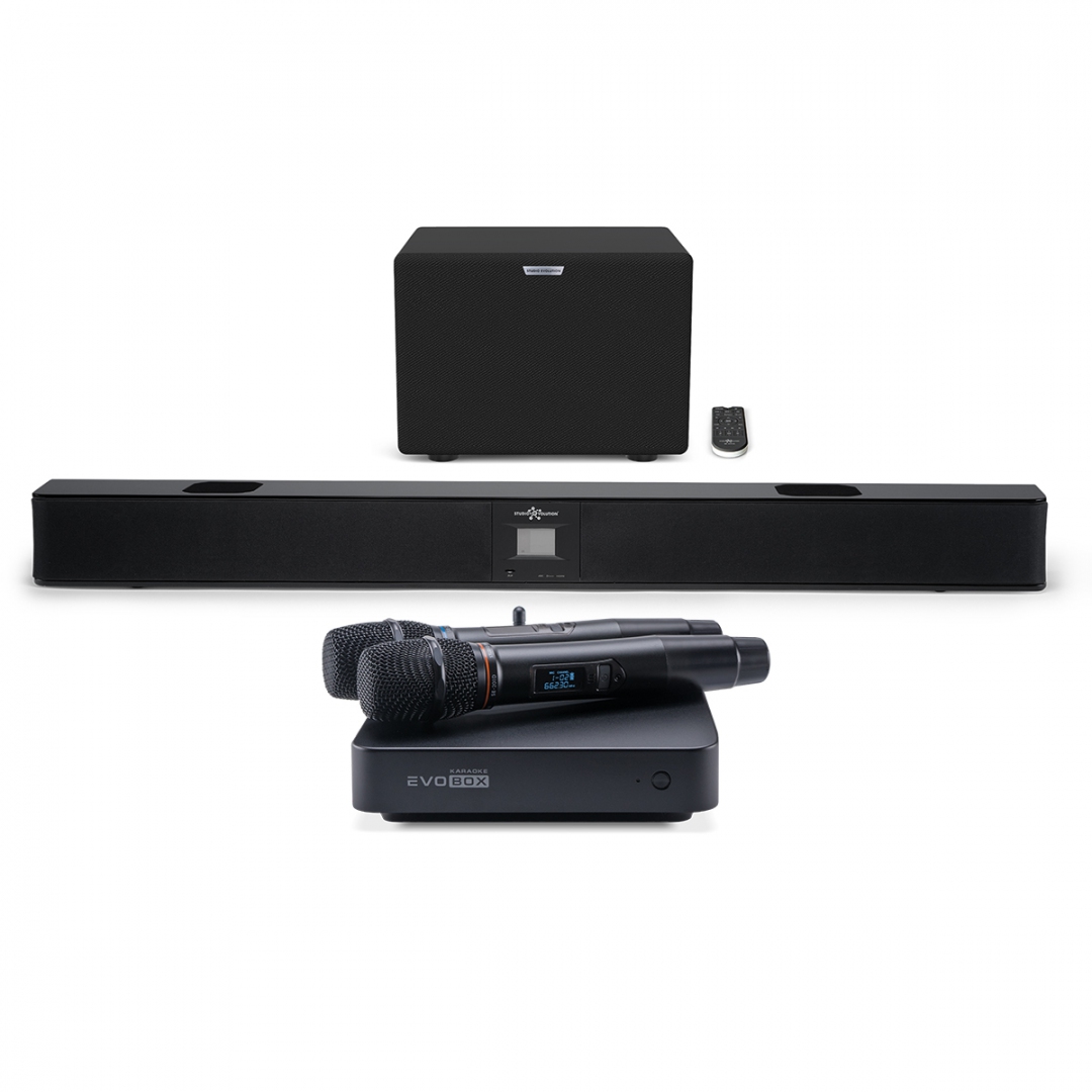 караоке-комплект EVOBOX Plus + EvoSound Bar (саундбар с караоке) в Краснодаре