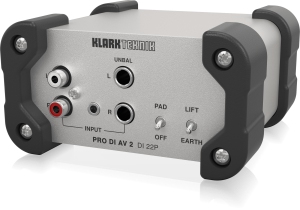 Klark Teknik DI 22P пассивный стерео директ-бокс в Краснодаре