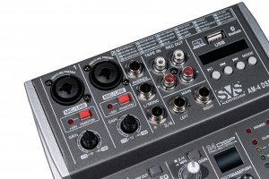 SVS Audiotechnik mixers AM-4 DSP Аналоговый микшерный пульт, 4-канала в Краснодаре